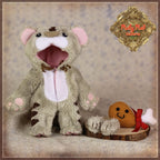5.5" Yu Ping Grey Tiger Animal Costume (HC0029A)
