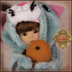 5.5" Yu Ping Blue Cat Animal Costume (HC0030A)