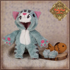 5.5" Yu Ping Blue Cat Animal Costume (HC0030A)
