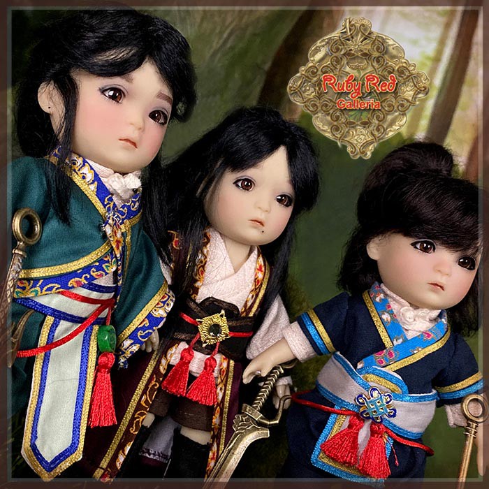 5.5" Three Legendary Warriors – Bay (TA0006A)