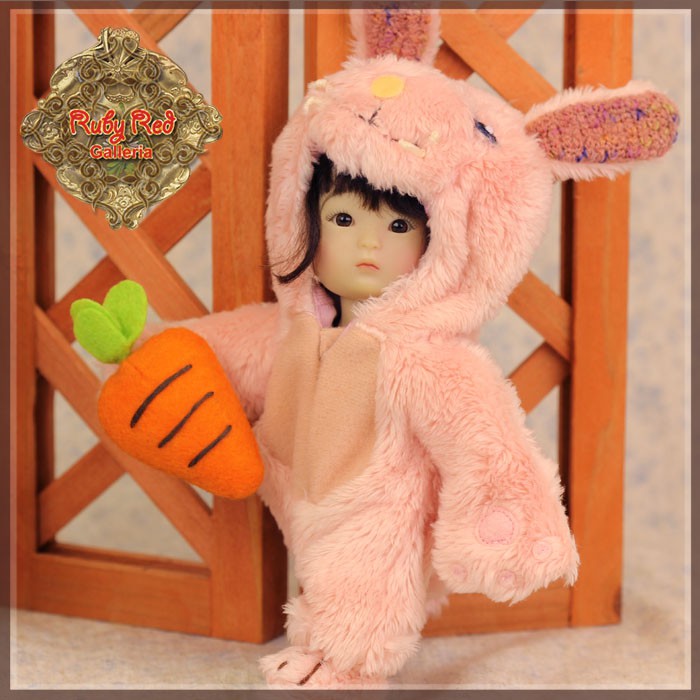 5.5" Yu Ping Pink Rabbit Animal Costume (HC0043A)