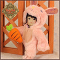 5.5" Yu Ping Pink Rabbit Animal Costume (HC0043A)