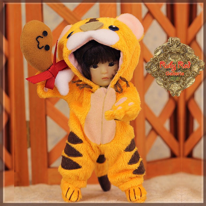 5.5" Yu Ping Orange Tiger Animal Costume (HC0045A)