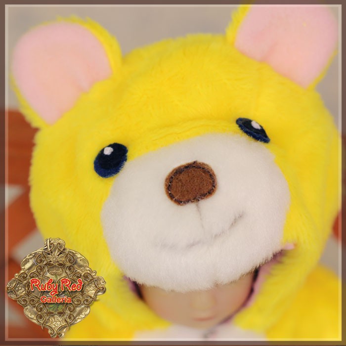 5.5" Yu Ping Yellow Bear Animal Costume (HC0046A)