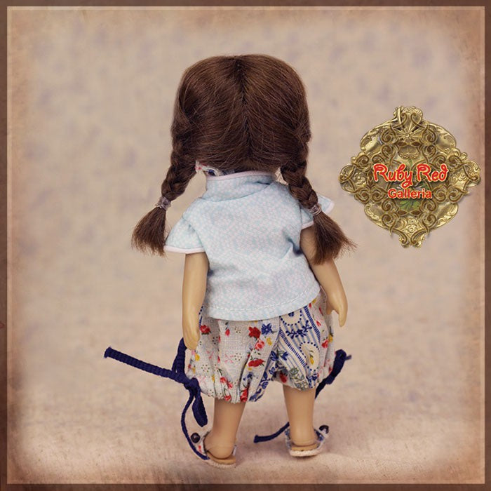 5.5" Yu Ping Sleepwear Twins Outfit (HC0050A)