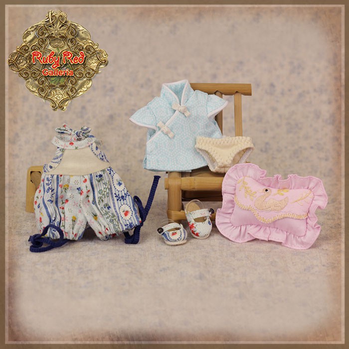 5.5" Yu Ping Sleepwear Twins Outfit (HC0050A)