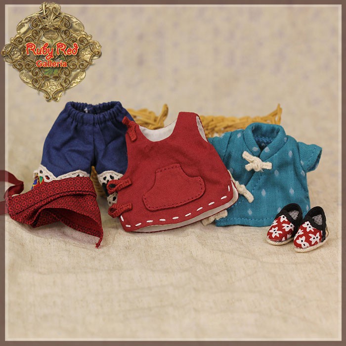 5.5" Yu Ping Twins Work Cloth (HC0055A)