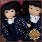 5.5" Yu Ping Twins Picnic Outfit (HC0065A)