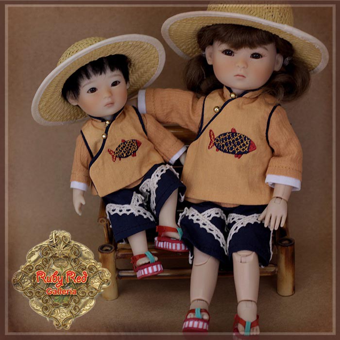 5.5" Shan Twins Working Outfit (HC0067A)