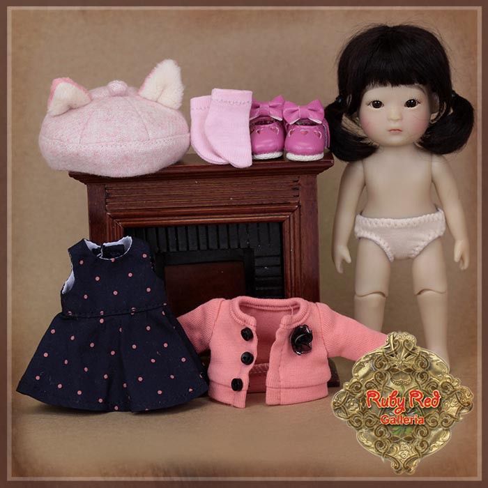 5.5" Yu Ping Bunny Fall Outfit (HC0072A)