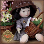 5.5" Yu Ping Twin Grey Dress Outfit (HC0076A)
