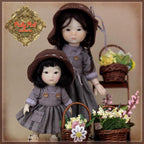 5.5" Yu Ping Twin Grey Dress Outfit (HC0076A)
