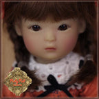 5.5" Yu Ping Orange Dress Outfit (HC0078A)