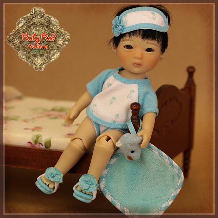 5.5" Shan Blue Sleepwear Outfit (HC0081A)
