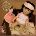 5.5" Yu Ping Pink Sleepwear Outfit (HC0081B)