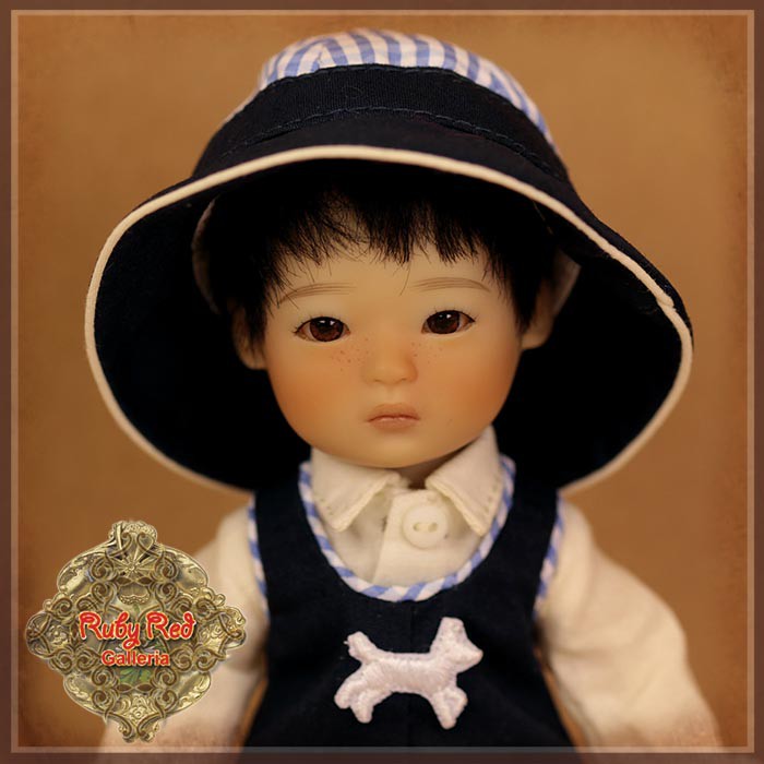 5.5" Shan Style Navy Outfit (HC0085A)