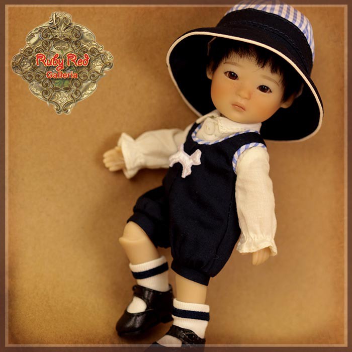 5.5" Shan Style Navy Outfit (HC0085A)