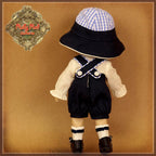 5.5" Shan Style Navy Outfit (HC0085A)