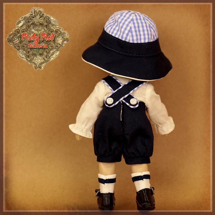 5.5" Shan Style Navy Outfit (HC0085A)