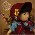 5.5" Yu Ping Red Blue Outfit (HC0092A)
