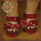 5.5" Yu Ping Red Blue Outfit (HC0092A)