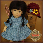 5.5" Yu Ping Red Blue Outfit (HC0092A)