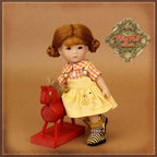 5.5" Yu Ping Yellow Dress Outfit (HC0103A)