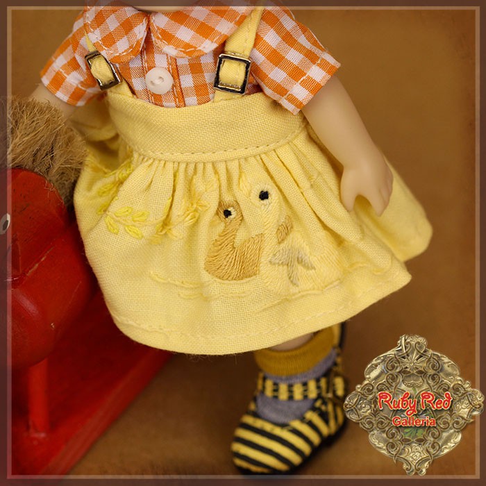 5.5" Yu Ping Yellow Dress Outfit (HC0103A)