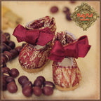 Red Fabric Boots for 5.5" Dolls (HH0031A)