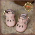 Pink Leather Shoes for 5.5" Dolls (HH0054A)