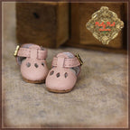 Pink Leather Shoes for 5.5" Dolls (HH0054A)