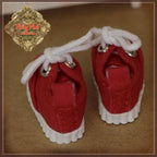 Red Sneakers for 5.5" Dolls (HH0062B)