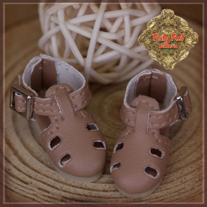 Brown Shoes for 5.5" Dolls (HH0064A)