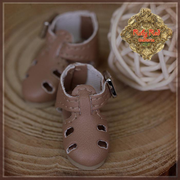 Brown Shoes for 5.5" Dolls (HH0064A)