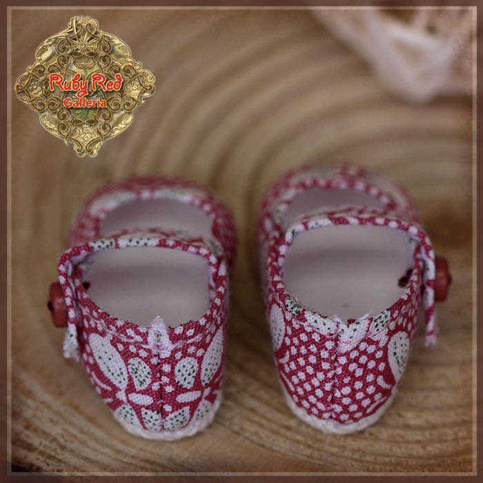 Butterfly Print Shoes for 5.5" Dolls (HH0067A)