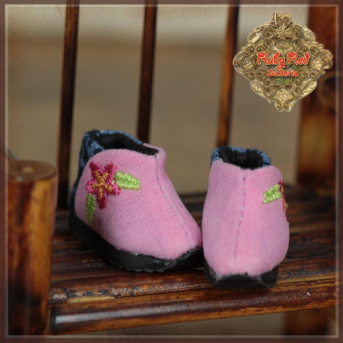 Pink boots for 5.5" Dolls (HH0077A)