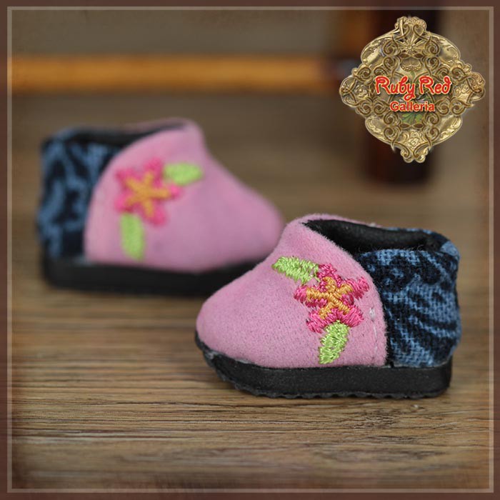 Pink boots for 5.5" Dolls (HH0077A)