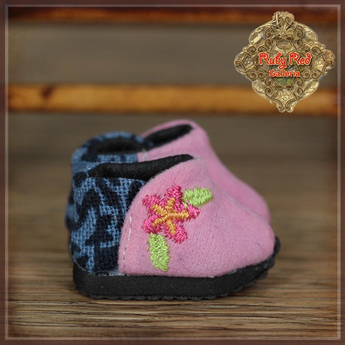 Pink boots for 5.5" Dolls (HH0077A)