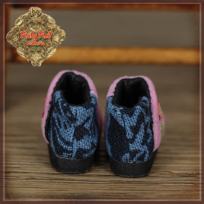 Pink boots for 5.5" Dolls (HH0077A)