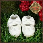 White Bow Shoes for 5.5" Dolls (HH0080A)