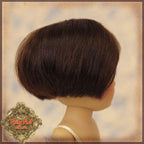 Brown Mohair Wig for 5.5" Dolls (HD0012A)