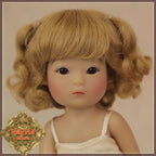 Blonde Mohair Wig for 5.5" Dolls (HD0031B)