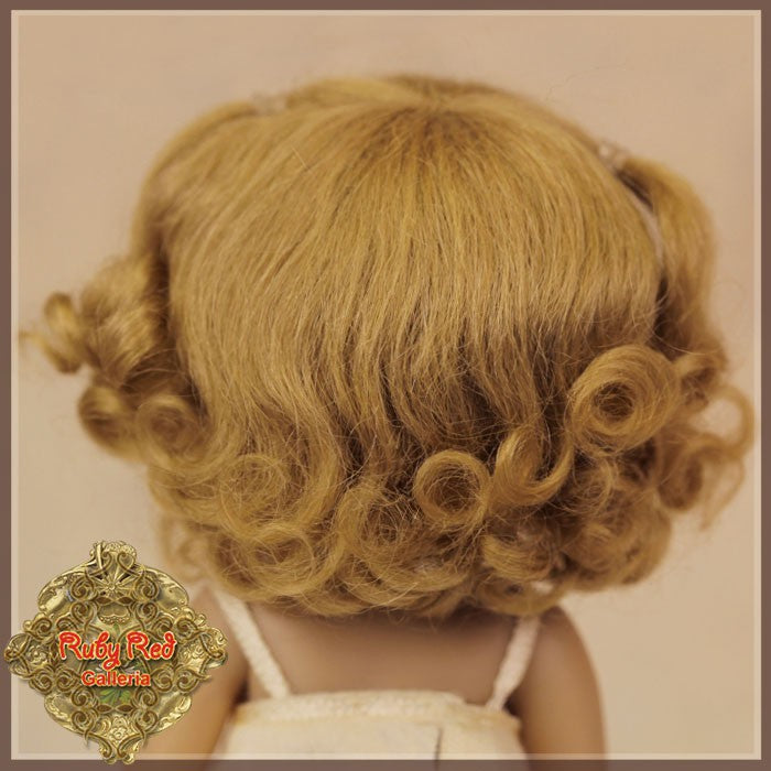 Blonde Mohair Wig for 5.5" Dolls (HD0031B)