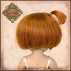 Red Mohair Wig for 5.5" Dolls (HD0032A)