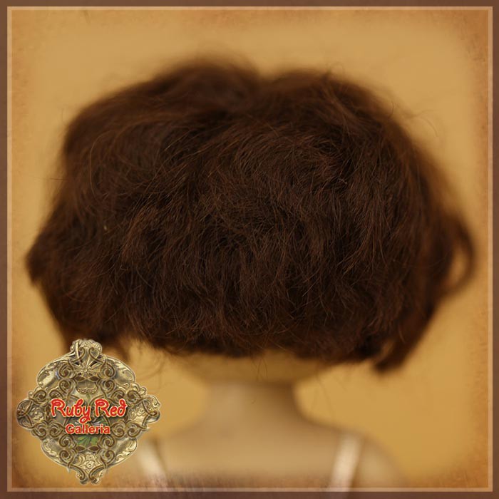 Brown Mohair Wig for 5.5" Dolls (HD0036A)