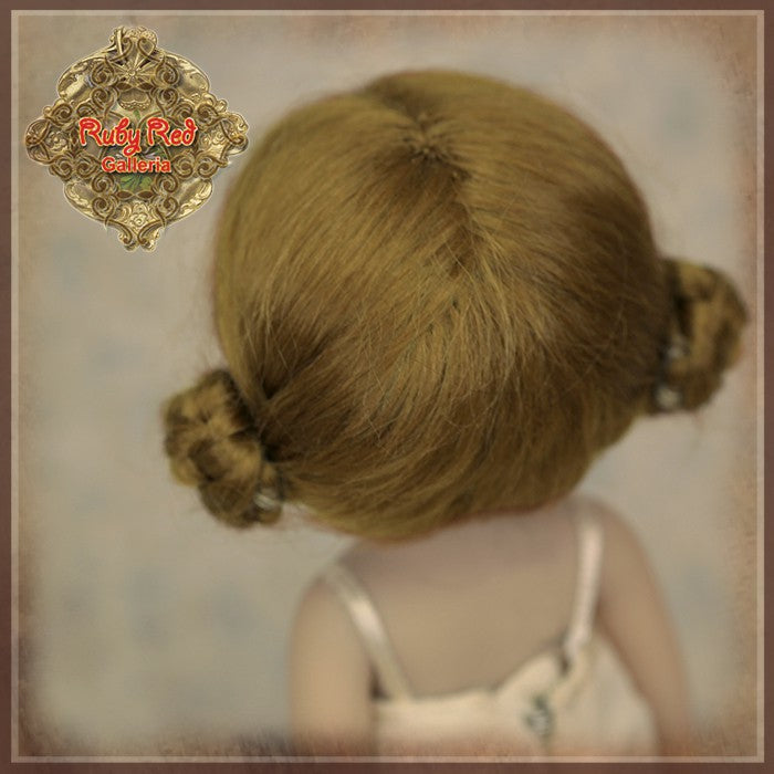 Brown Mohair Wig for 5.5" Dolls (HD0037A)
