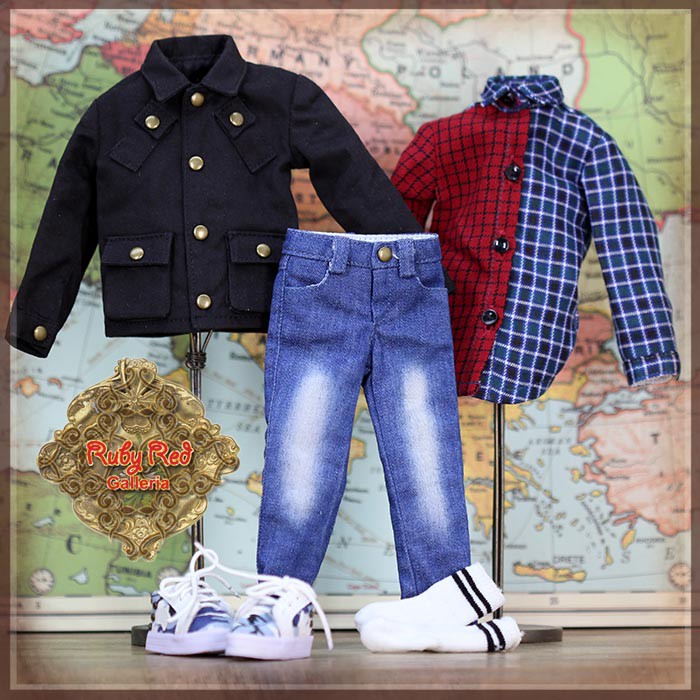 12” InMotion Girl cloth set (boy style) (WC0086A)