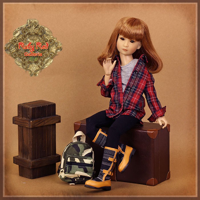 12" InMotion Girl cloth set (boy style) (WC0085A)