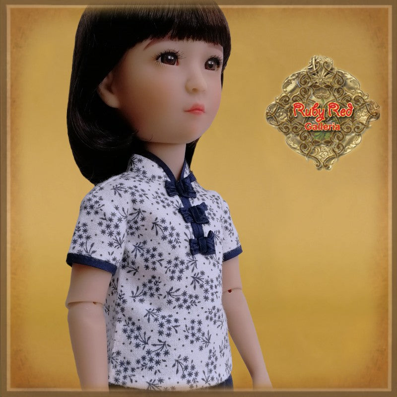 15" Girls of the Orient Chinese Pajama Outfit (KC0009A)
