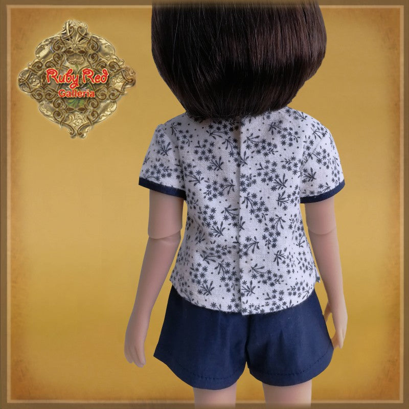 15" Girls of the Orient Chinese Pajama Outfit (KC0009A)